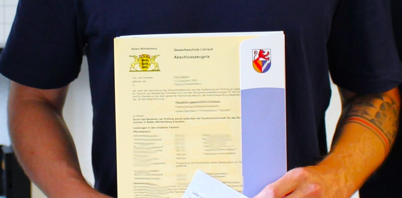 Berufsschule Abschlussprüfung Winter 2024 Bild