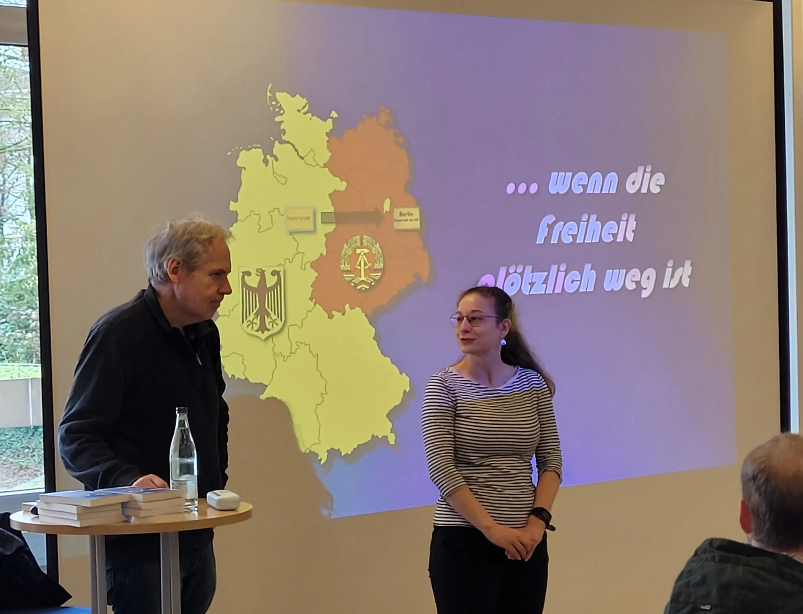 DDR Zeitzeuge an der Gewerbeschule Bild