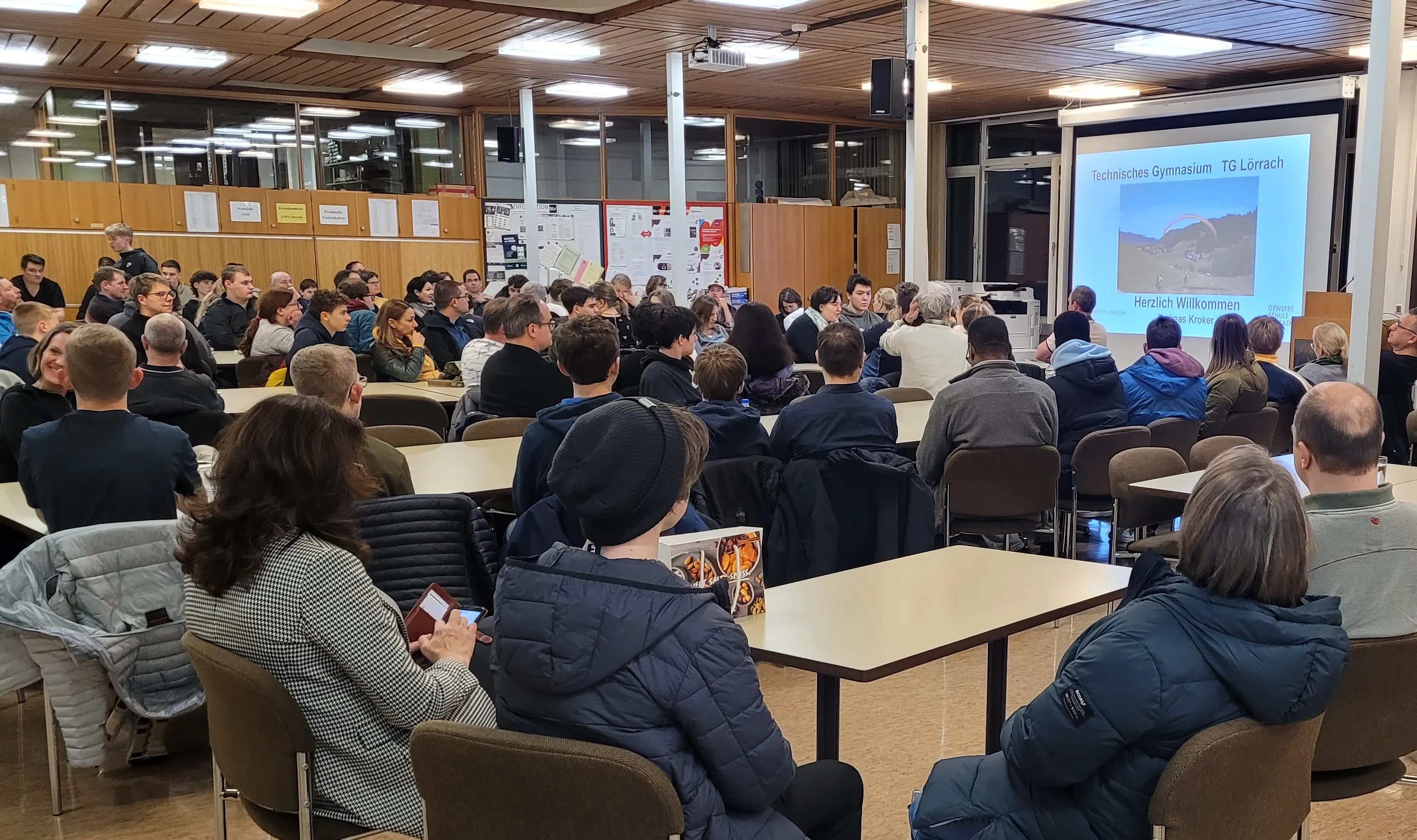 TG Infoabend, ein voller Erfolg Bild